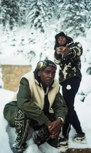 Young Dolph wearing Amiri pants