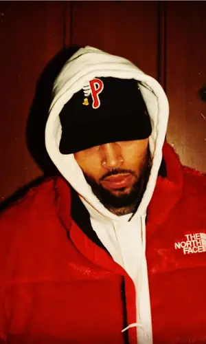 Chris Brown wearing Carhartt WIP sweatshirt