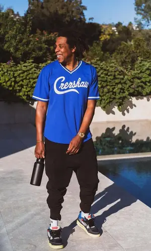 Jay-Z wearing Gucci sock