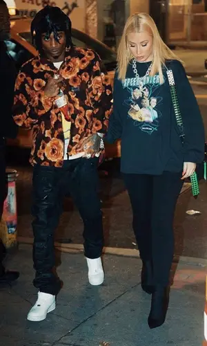 Playboi Carti wearing Nike sneakers