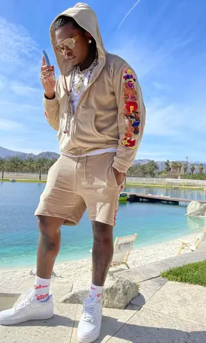 Gunna wearing Doublet hoody