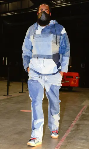 James Harden wearing Henry Mask other