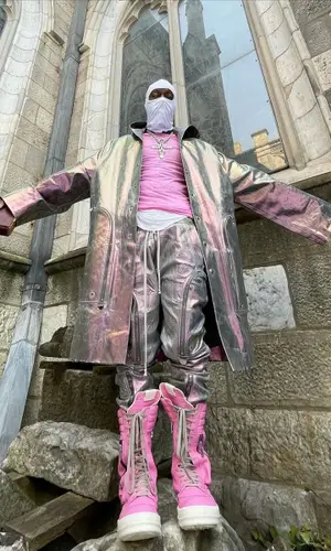 Bloody Osiris wearing Rick Owens top