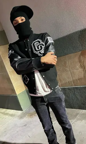 G Herbo wearing Chrome Hearts cap