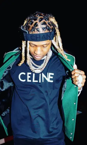 Lil Durk wearing Chanel eyewear