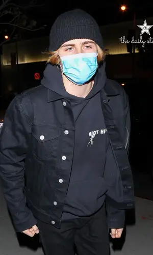 The Kid Laroi wearing Riot Hill hoody