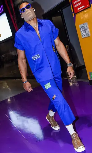 Russell Westbrook wearing Louis Vuitton eyewear