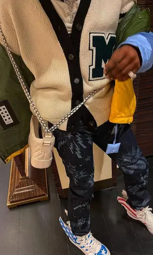 Lil Uzi Vert wearing Moncler cap