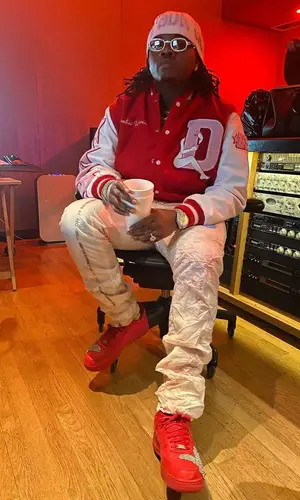 Gunna wearing Puhtreeq other