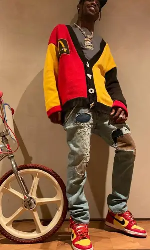 Travis Scott wearing Robinson other