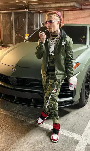 Lil Pump wearing Cartier eyewear