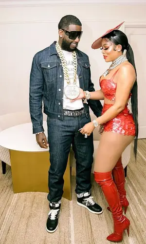 Gucci Mane wearing Dior t-shirt