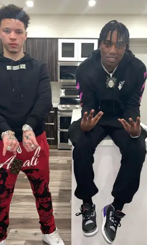 Lil Mosey wearing Louis Vuitton other