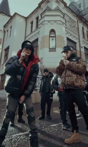 LIldrughill wearing Vetements jacket