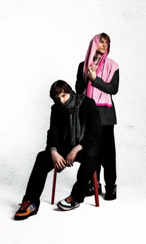 SEEMEE wearing Saint Laurent pants