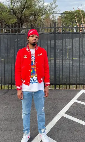 Metro Boomin wearing Bape hat