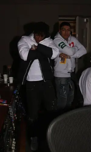 NBA YoungBoy wearing Nike jacket