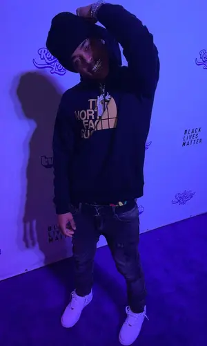 Luh Kel wearing Ksubi jeans