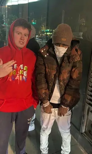 NBA YoungBoy wearing Ugg hat