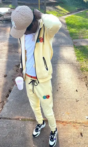 Yung Mal wearing Dior sneakers