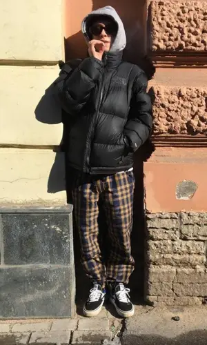 Boulevard Depo wearing Kolor trousers