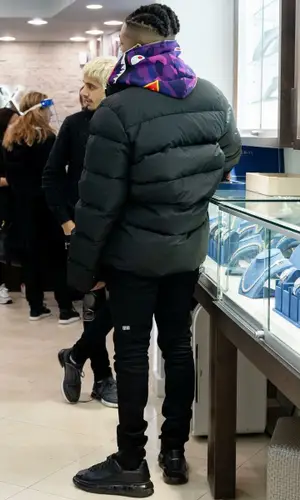 DDG wearing Bape hoody