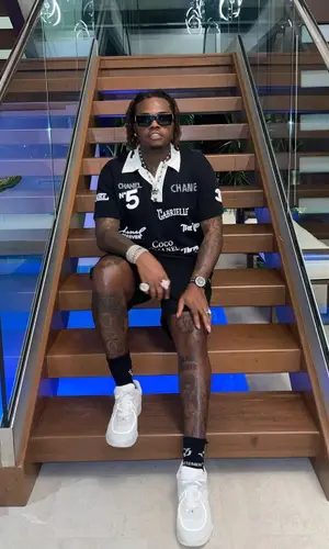 Gunna wearing Vetements sock