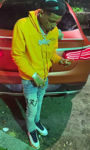 Pooh Shiesty wearing Gucci belt