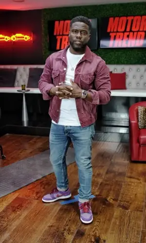 Kevin Hart wearing John Elliott jeans