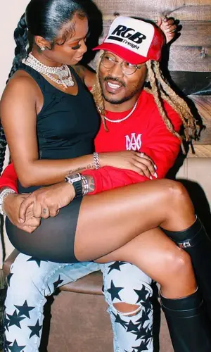 Future wearing Amiri sweatshirt