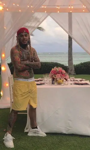 6ix9ine wearing Tommy Hilfiger other