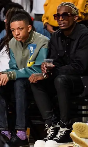 Playboi Carti wearing Bottega Veneta eyewear