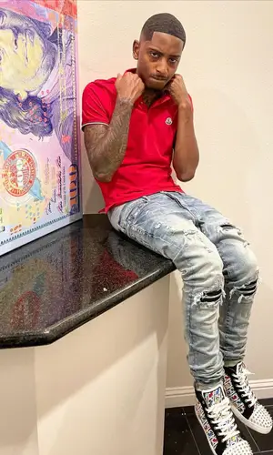 Funny Mike wearing Moncler shirt