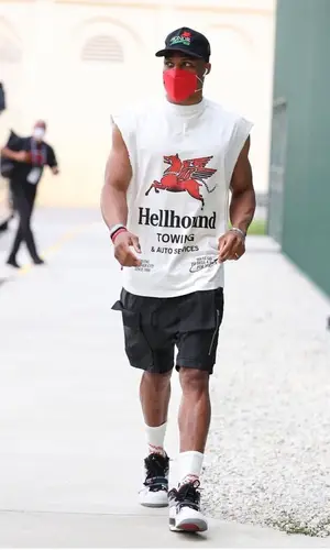 Russell Westbrook wearing Henry Mask other