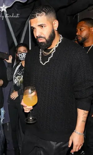 Drake wearing Prada pants