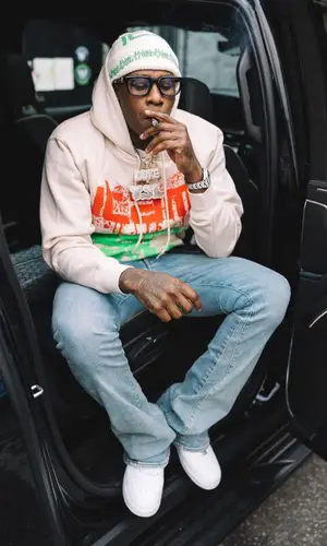 Lil Duke wearing Chrome Hearts eyewear