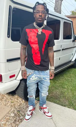 Sauce Walka wearing IceCream jeans