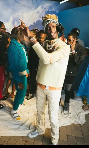 Young Thug wearing Givenchy t-shirt