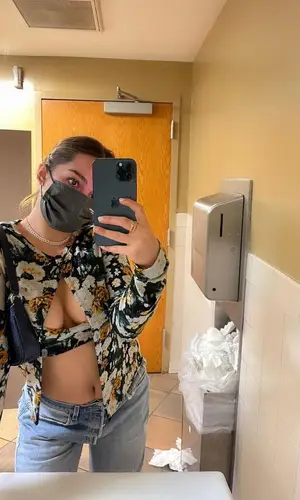 Addison Rae wearing Leset jacket
