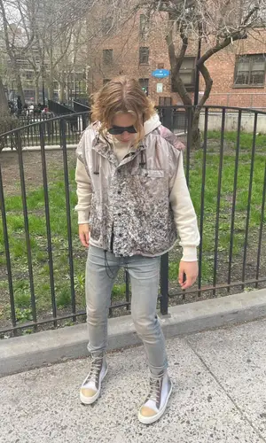 The Kid Laroi wearing Gucci eyewear