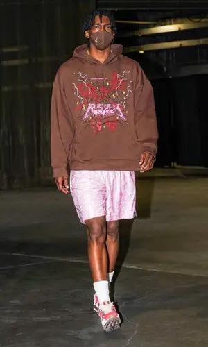 Terance Mann wearing RSZY hoody