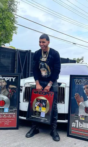 CJ wearing Givenchy sweatshirt