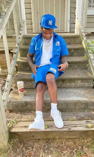 Rylo Rodriguez wearing Nike sock