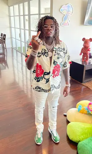 Gunna wearing Marni shirt