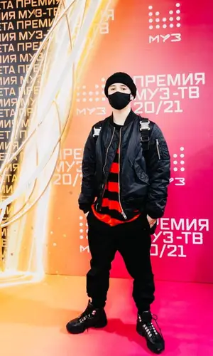 Slava Marlow wearing Prada boots