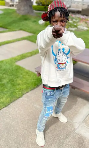 Jackboy wearing Gucci hat