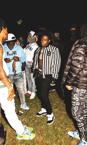 Kodak Black wearing Calvin Klein underwear