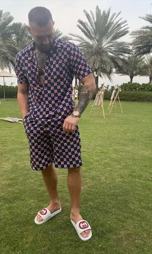 Conor McGregor’s Outfit in Gucci Shirt & Patek Philippe Watch (2021)