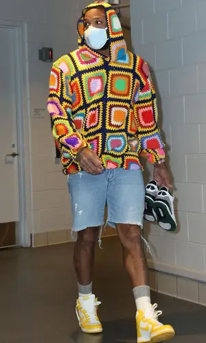 PJ Tucker wearing Supreme hoody