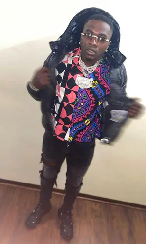 Bankroll Freddie wearing Prada shirt